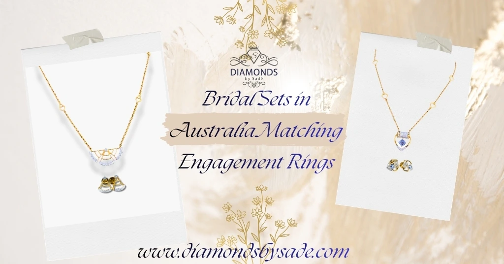 Elegant bridal sets featuring perfectly matched engagement rings and wedding bands, designed to symbolize love, harmony, and timeless beauty.