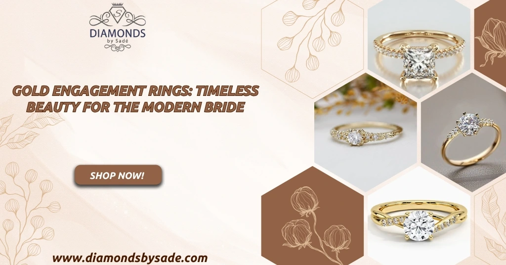 Elegant and timeless, gold engagement rings combine lasting durability with stunning design, making them perfect for a lifetime of love and commitment.