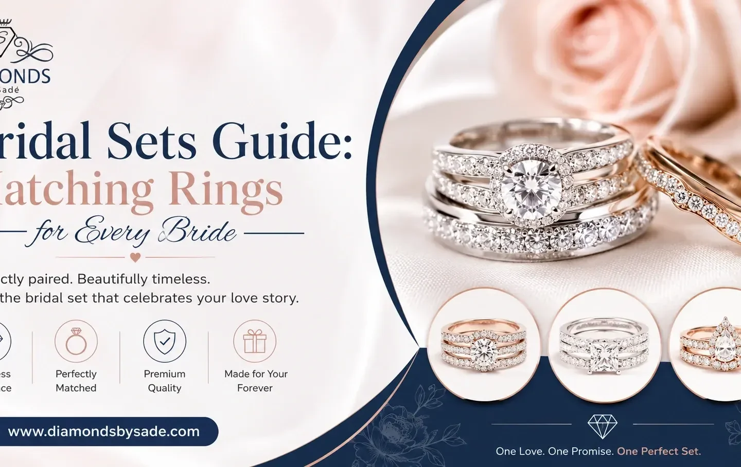 Discover elegant bridal sets crafted with sparkling diamonds and timeless designs, perfect for celebrating love, commitment, and unforgettable moments.