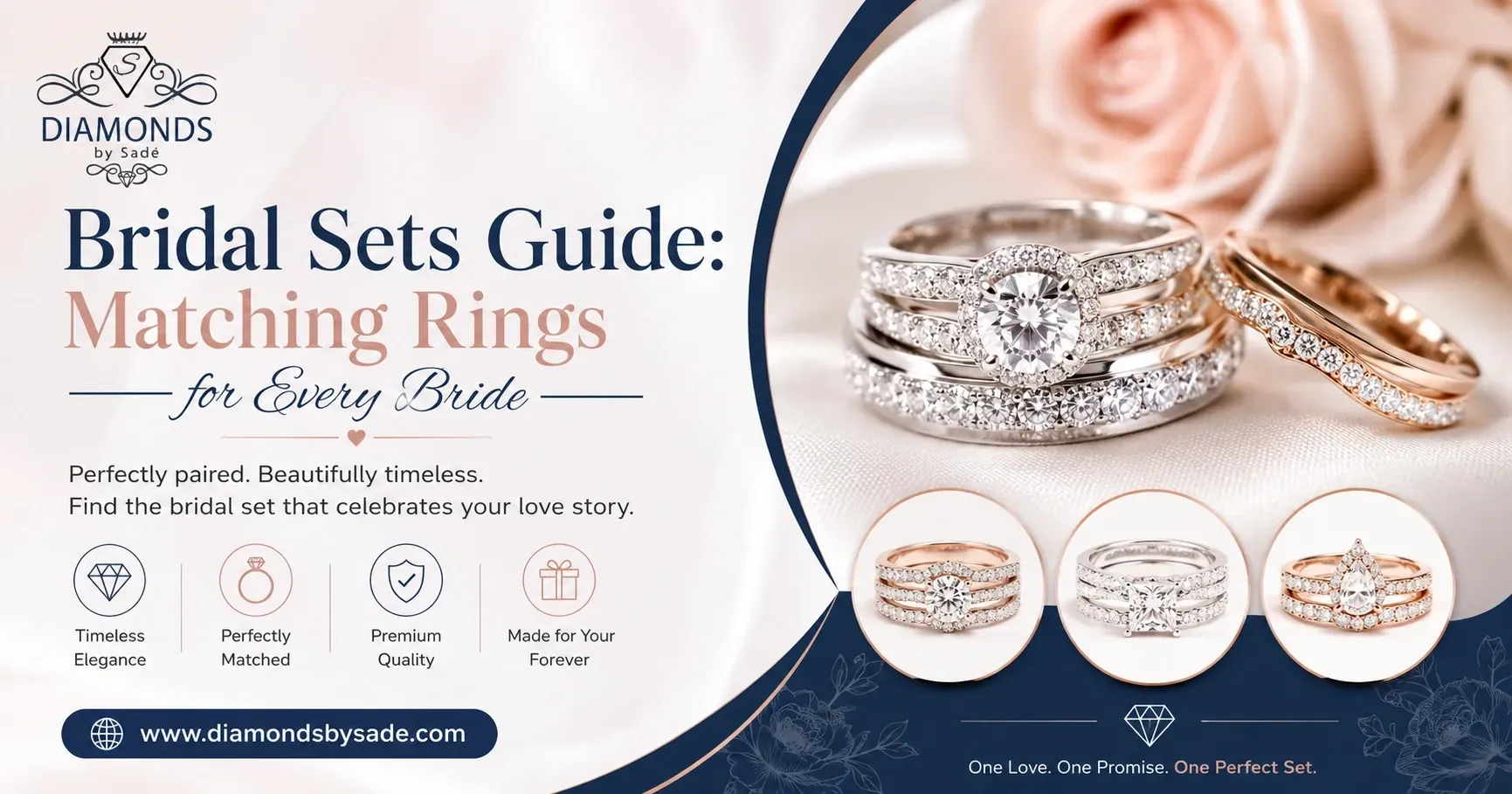 Discover elegant bridal sets crafted with sparkling diamonds and timeless designs, perfect for celebrating love, commitment, and unforgettable moments.