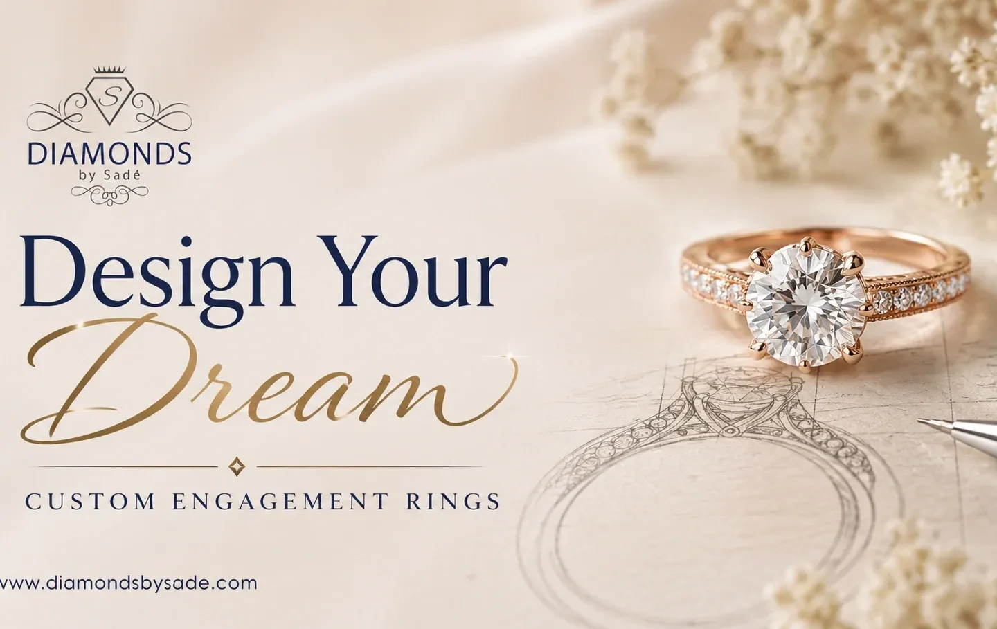 Discover custom engagement rings crafted to reflect your unique love story with exceptional beauty, timeless elegance, and personal style.